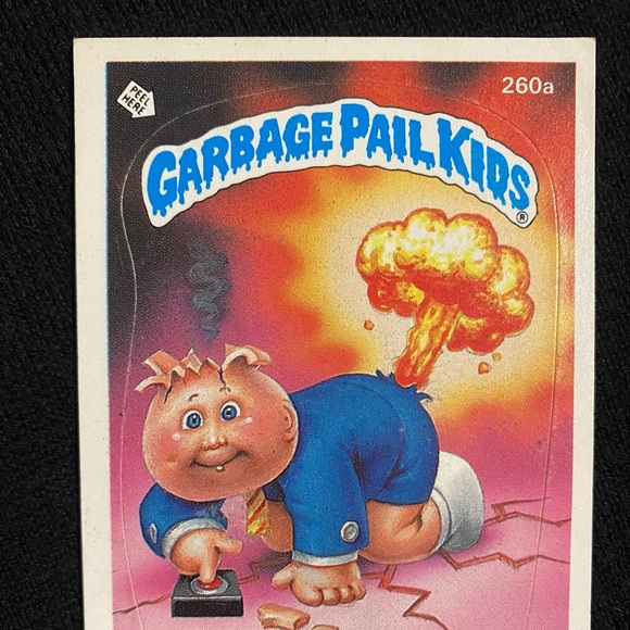 Garbage Pail Kids “Adam Boom” 1987 Card (NM) - Picture 2 of 3
